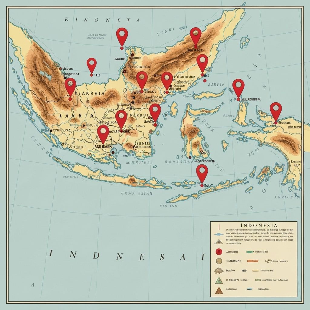Outlet locations map